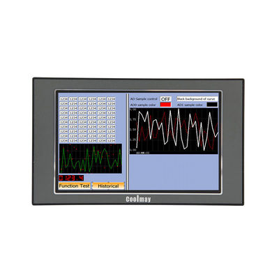 4 Wire Resistive Panel Coolmay HMI Control Panel Touch Screen 10.1 Inch LCD Backlight