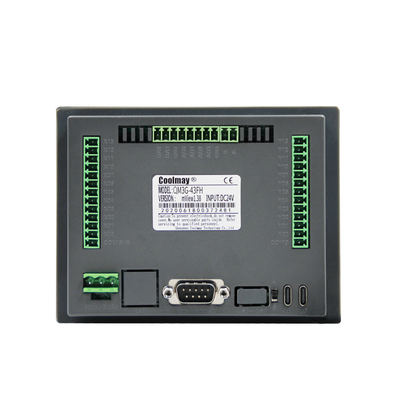 HMI یکپارچه PLC 12DI 12DO کار می کند 2 نرم افزار برنامه نویسی با 6 شمارش با سرعت بالا و 8 پالس با سرعت بالا