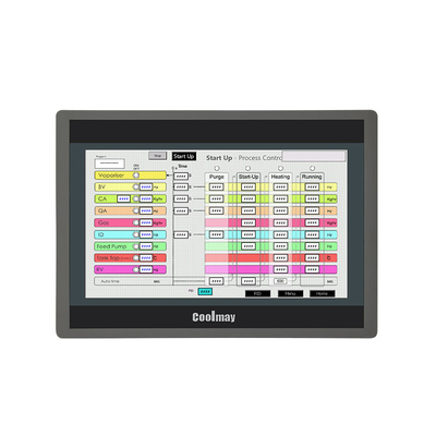 Coolmay 10'' 10 Inch HMI Touch Screen Modbus Tcp/Ip RS485 RS232 اترنت پنل لمسی HMI